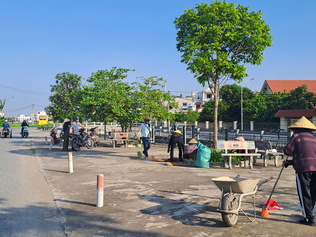“Ngày Chủ nhật xanh” - Vì một Xuân Trường sáng - xanh - sạch - đẹp