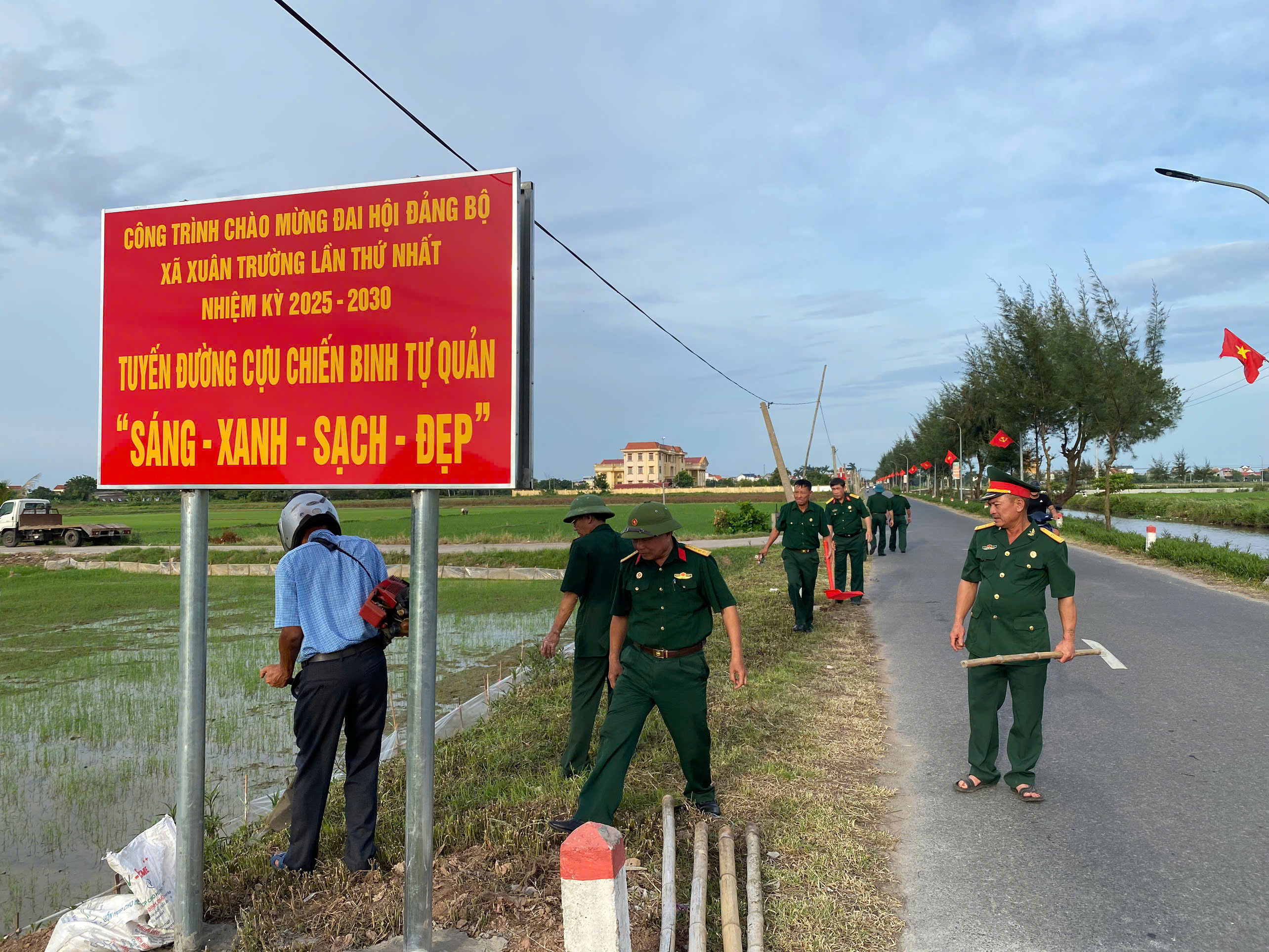 XÃ XUÂN TRƯỜNG SẴN SÀNG CHO ĐẠI HỘI ĐẢNG BỘ XÃ LẦN THỨ NHẤT, NHIỆM KỲ 2025 – 2030