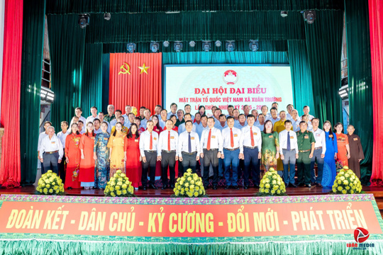 UB MTTQ Việt Nam xã Xuân Trường tổ chức thành công Đại hội đại biểu lần thứ nhất, nhiệm kỳ 2025-2030 