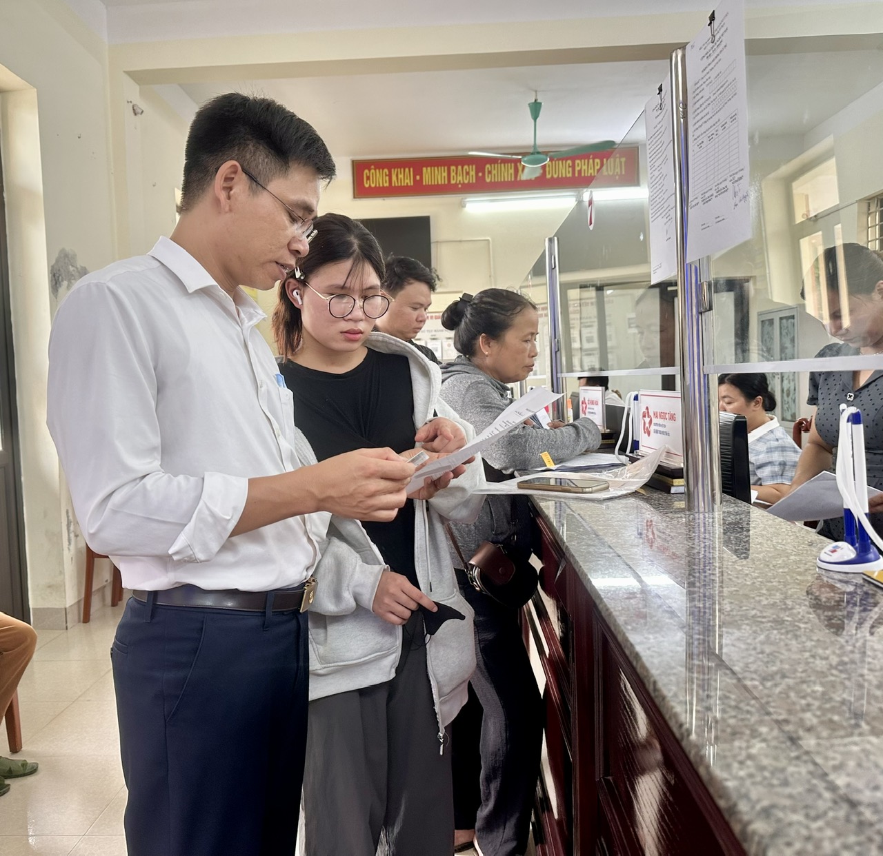 Trung tâm hành chính công xã Xuân Trường đổi mới để phục vụ nhân dân tốt hơn