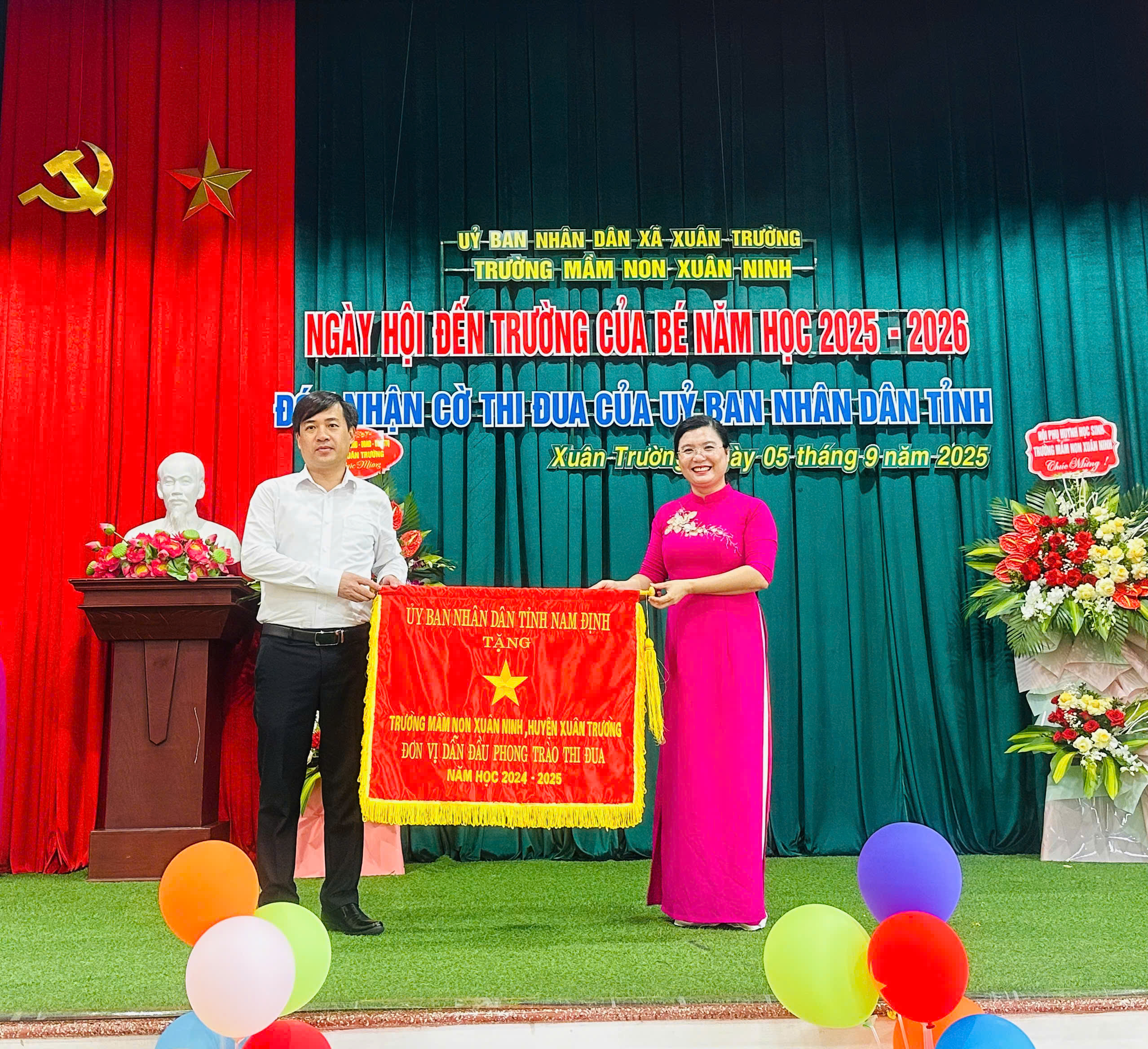 Trường mầm non Xuân Ninh long trọng tổ chức khai giảng năm học mới 2025-2026