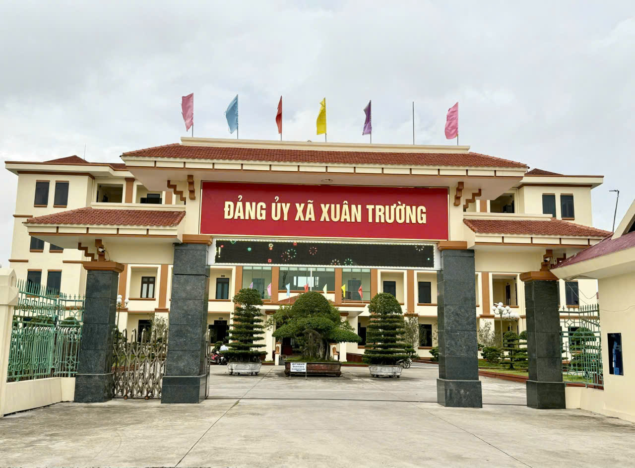 TIẾN TỚI ĐẠI HỘI ĐẠI BIỂU ĐẢNG BỘ XÃ XUÂN TRƯỜNG  LẦN THỨ I, NHIỆM KỲ 2025–2030