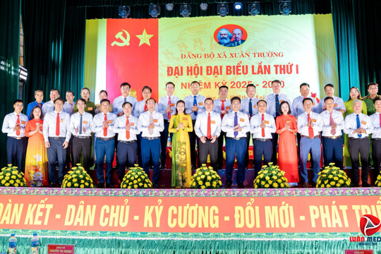 Đảng bộ xã Xuân Trường  khai mạc Đại hội đại biểu Đảng bộ xã lần thứ I, nhiệm kỳ 2025 - 2030