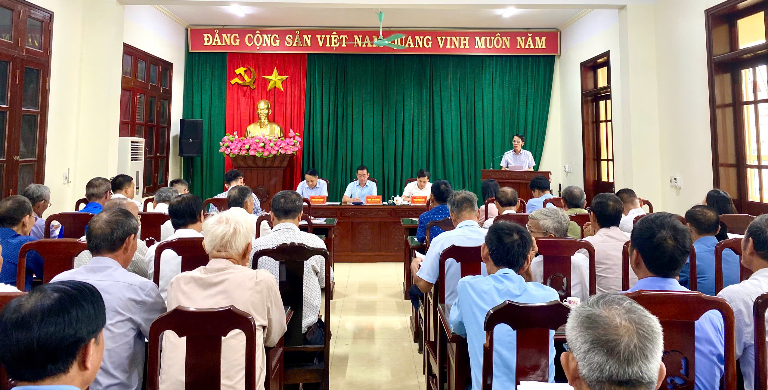 BTV Đảng ủy xã Xuân Trường tổ chức hội nghị giao ban triển khai một số nhiệm vụ trọng tâm trong thời gian tới