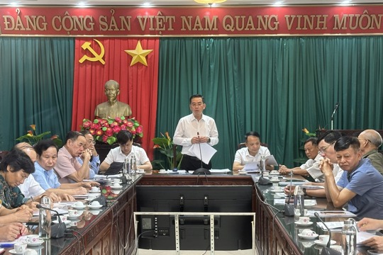Chiều ngày 28/7/2025, Đảng ủy xã Xuân Trường tổ chức Hội nghị lấy ý kiến các đồng chí nguyên lãnh đạo chủ chốt của huyện Xuân Trường, nguyên lãnh đạo các xã, thị trấn