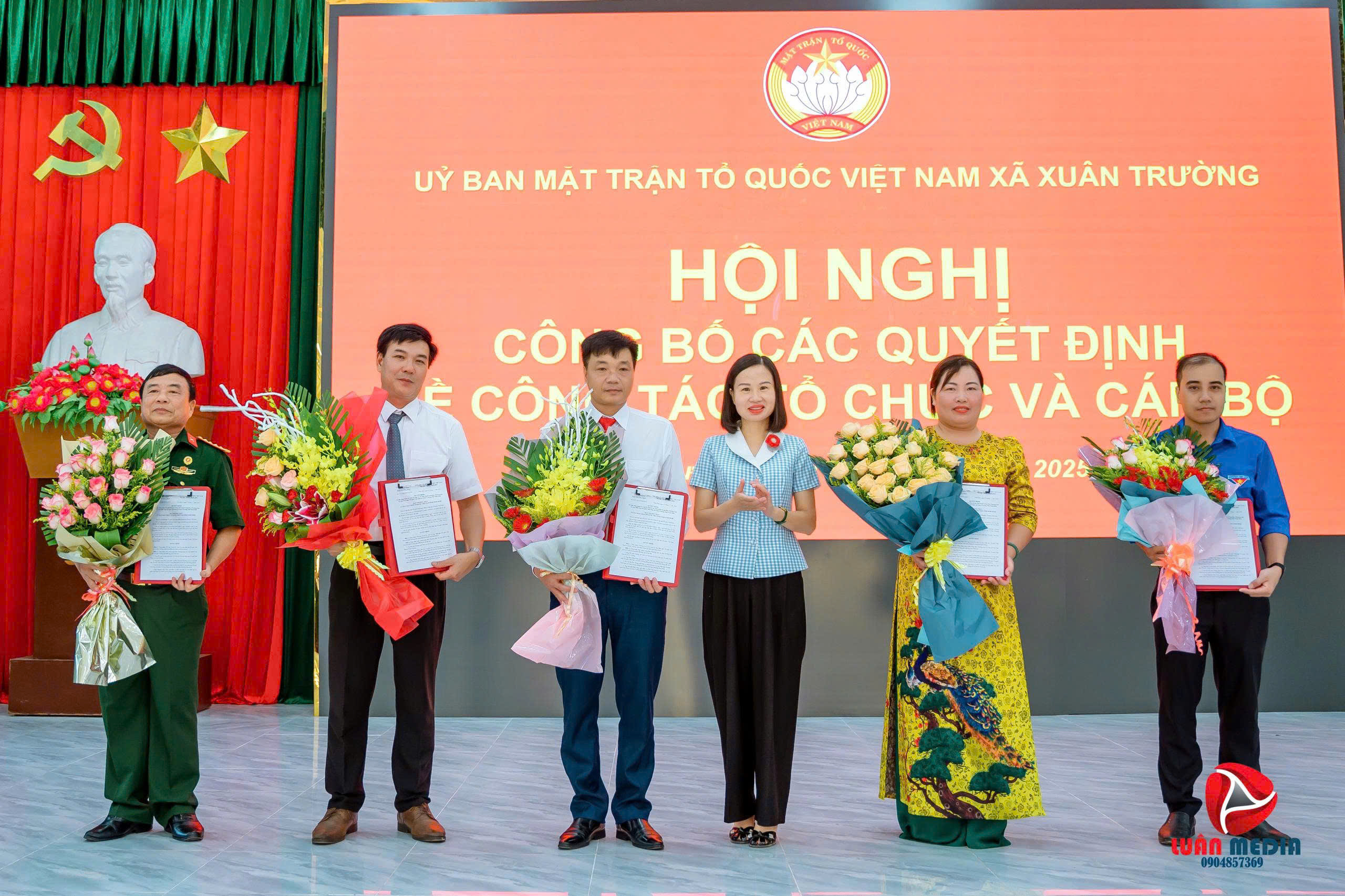 Sáng ngày 28/7/2025, Ủy ban MTTQ Việt Nam xã Xuân Trường công bố các Quyết định về việc thành lập và công nhận các chức danh của Uỷ ban MTTQ xã.